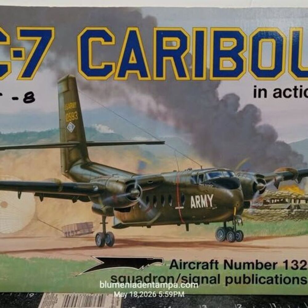 C-7 Caribou in Action Aircraft Number 132 Book